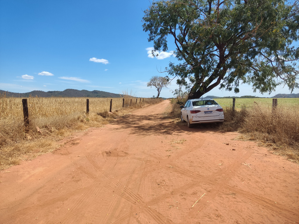 Parei o carro a 1.110 metros da confluência - I stopped the car 1,110 meters to the confluence