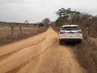 #7: Estrada que dá acesso à confluência - road that goes to the confluence