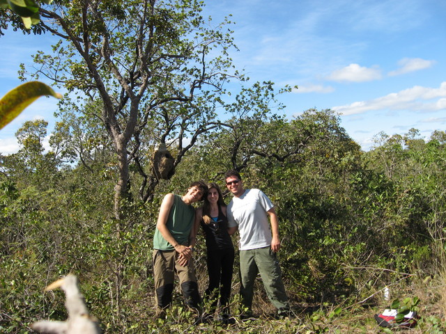 Douglas, Elma and Filipe at confluence