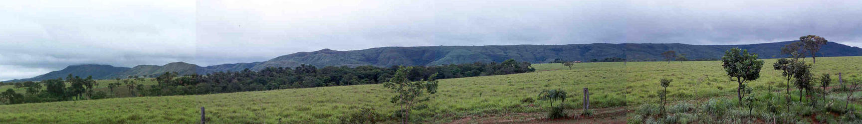 Landscape Near Barro Alto city.