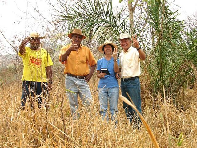 Milton, Moacir, Eduardo, Setsuko on spot