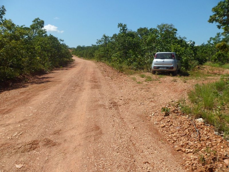 Parei o carro a 2.100 metros da confluência - I stopped the car 2,100 meters to the confluence