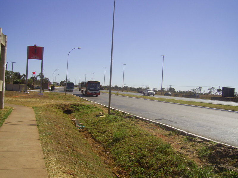 A BR-040 passa a 1600 metros da confluência - BR-040 highway passes 1600 meters close to the confluence