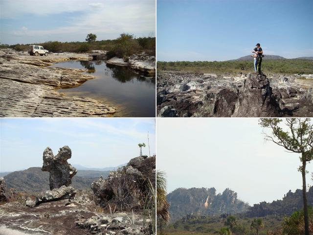 Trilha com belas paisagens. - Beautiful landscapes in the way to CP