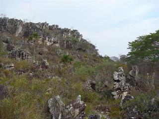 #1: Vista da confluencia, a 300 m. -  General view fo CP area.