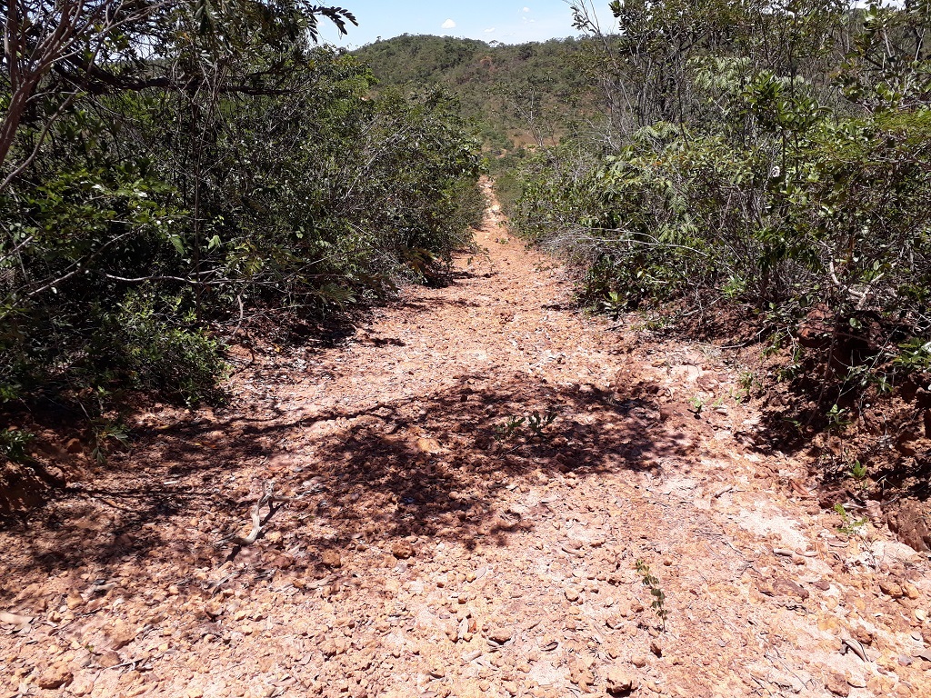 Início da caminhada - beginning of hike