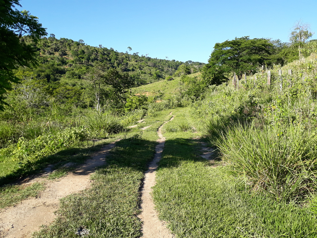 Caminhada até a confluência - hiking up to the confluence