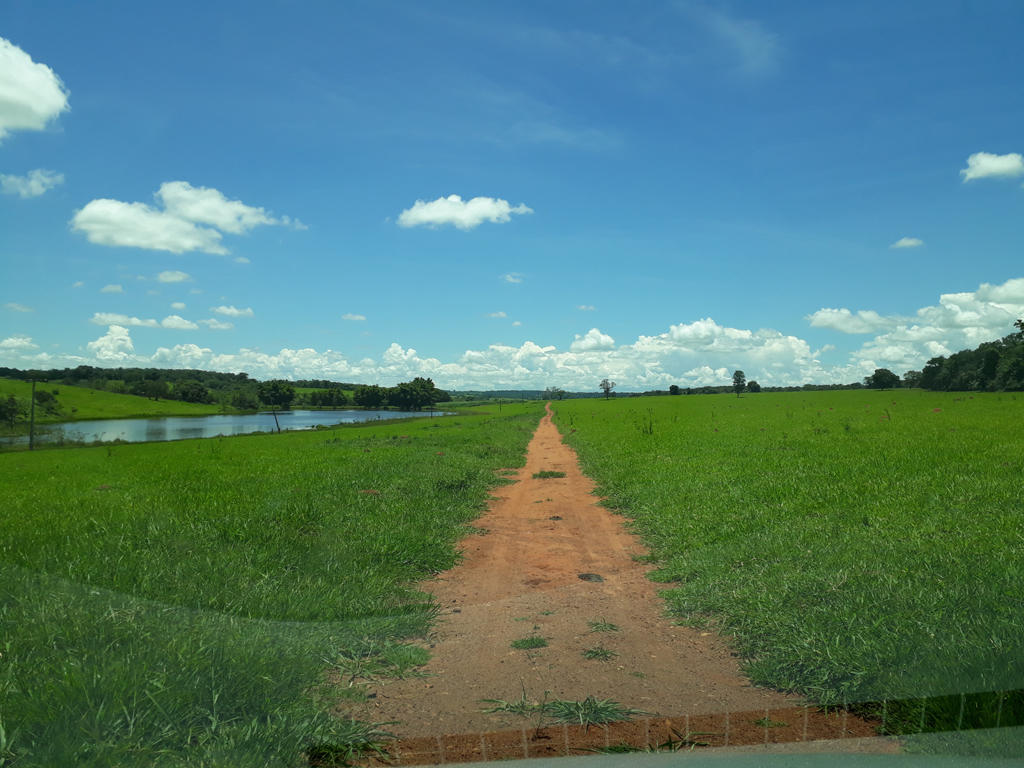 Estrada que dá acesso à confluência - road that access the confluence