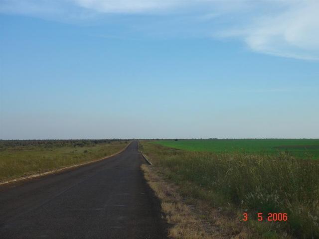 The confluence is 1 km from the road