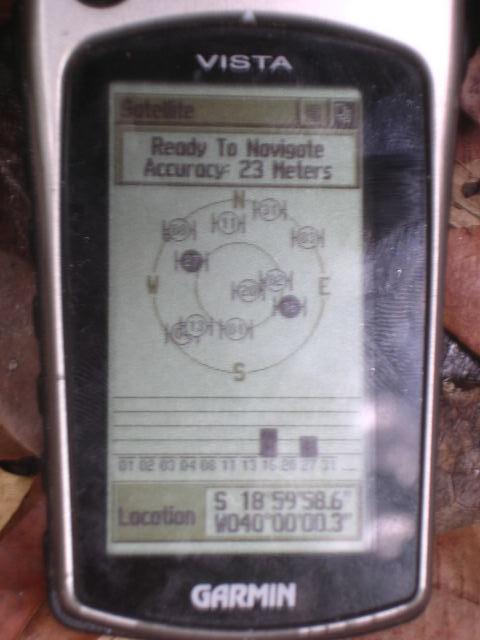 GPS screen