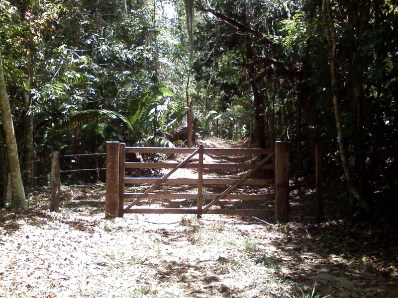 Entrada da Estação Ecológica - Ecological Reserve entrance