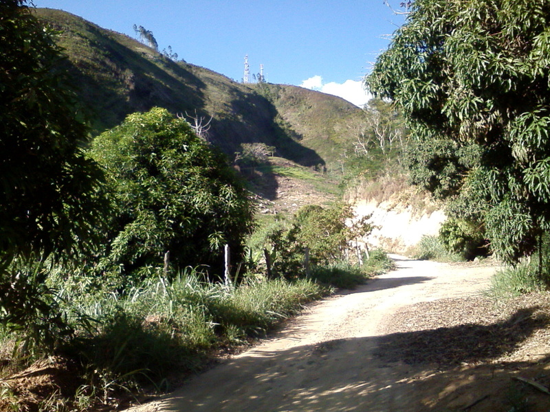 Na direção da confluência, somente altas montanhas - in the direction of the confluence, only high mountains