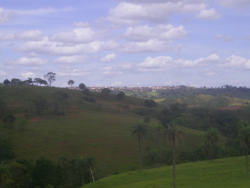 Cidade de Tiros vista a partir da região da confluência - Tiros city viewed from confluence region