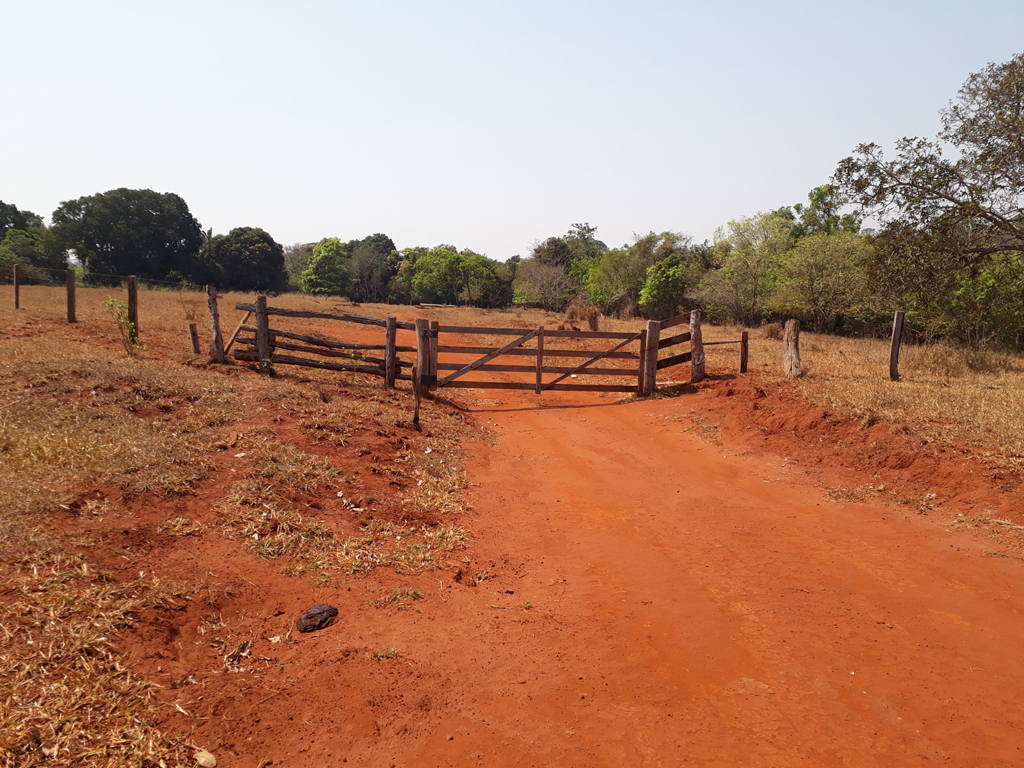 Porteira no caminho - gate on the way