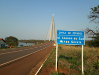 #12: Atravessando a divisa interestadual após a visita à confluência - crossing interstate line after visiting the confluence