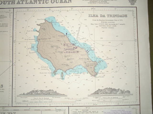 Map of Ilha da Trindade