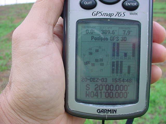 Serra Pelada - GPS Confirming