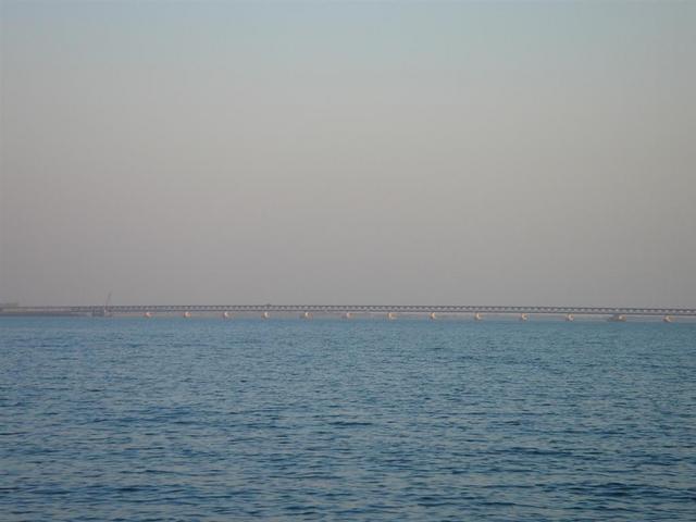 The bridge over the Parana river, 10 km south of confluence