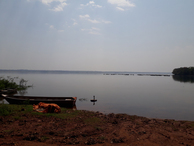 #3: Rio Grande em Santa Clara d'Oeste; a confluência, porém, fica em outro rio, o Paranaíba - Grande River in Santa Clara d'Oeste city; the confluence, however, lies on other river, the Paranaíba River