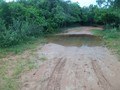 #9: Estrada alagada durante a caminhada - flooded road during the hike