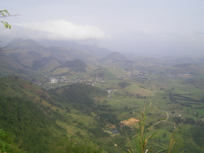 Vista do mirante próximo a Vargem Alta - view from belvedere near Vargem Alta city