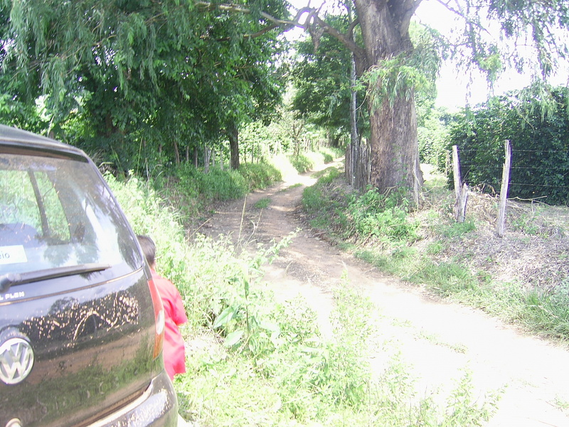 Estrada de terra a 64 m da confluência - dirt road 64 m close to the confluence