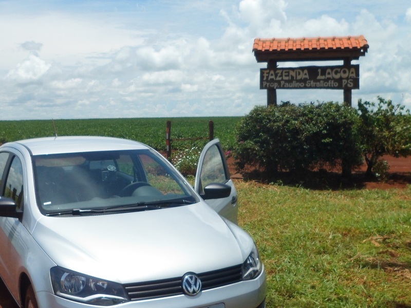 Entrada da Fazenda Lagoa - Lagoa Farm entrance