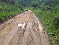 #9: Trecho com barro próximo à confluência - area with mud near the confluence