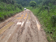 #9: Trecho com barro próximo à confluência - area with mud near the confluence