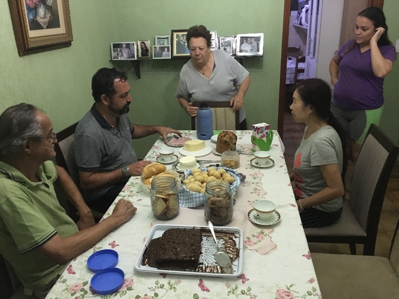 Evening snack in Lavras