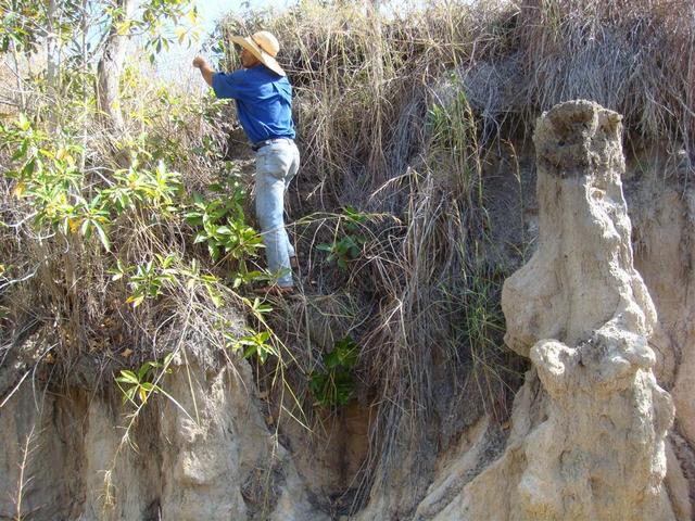 Traversing the erosion to approach the cp