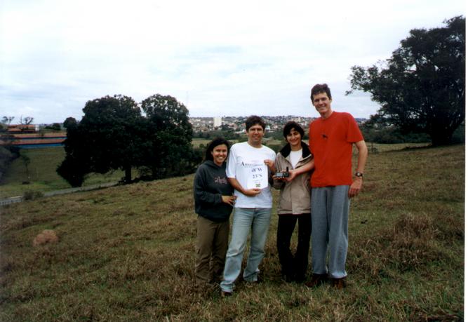 Cristina, Silvio, Valeria and Merzel