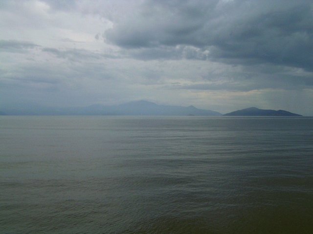 View NW: Ilha dos Búzios seen from the Confluence