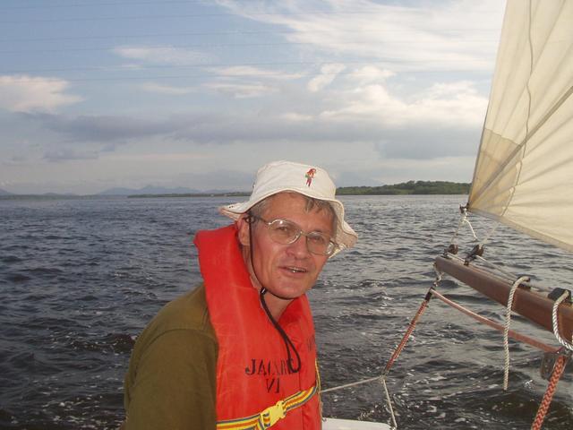 Sailing back from the confluence