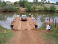 #7: Crossing the River of the Marsh, by hand-propelled raft