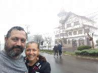 #10: Deixando Gramado sob neblina - leaving Gramado city under fog