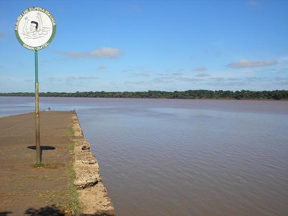 Ponto de partida - Porto do Passo em São Borja