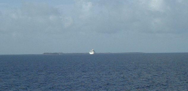 Little Stirrup Cay seen from the confluence