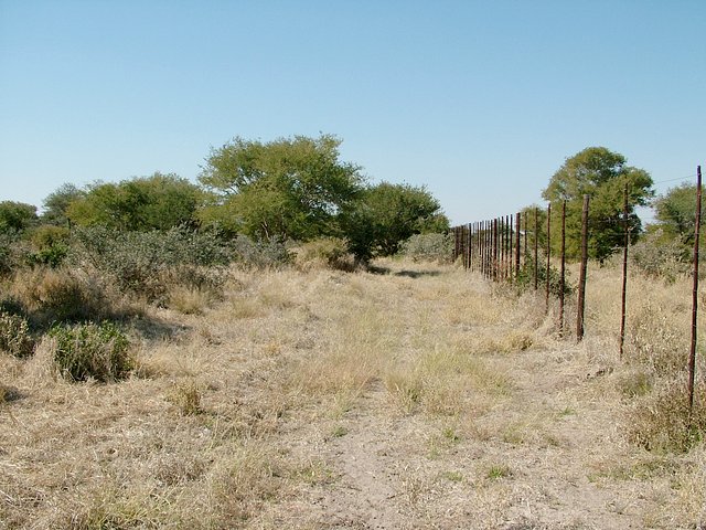 Looking east from Confluence