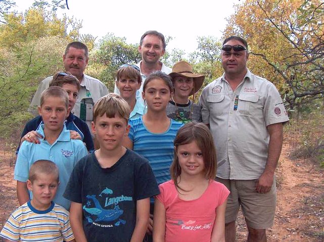 Group at 22S 27E confluence