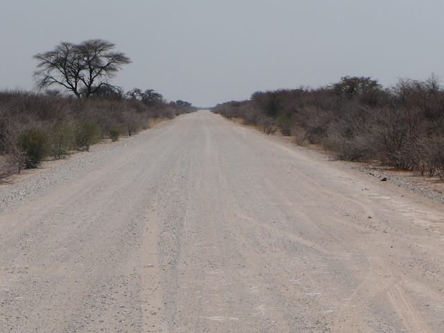 Camera facing north along the D3820