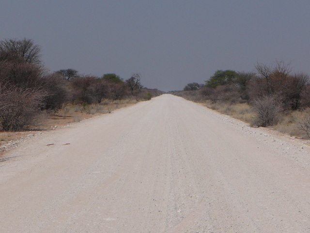 Camera facing south along the D3820