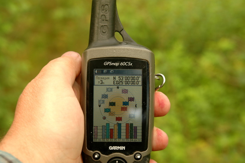 GPS reading