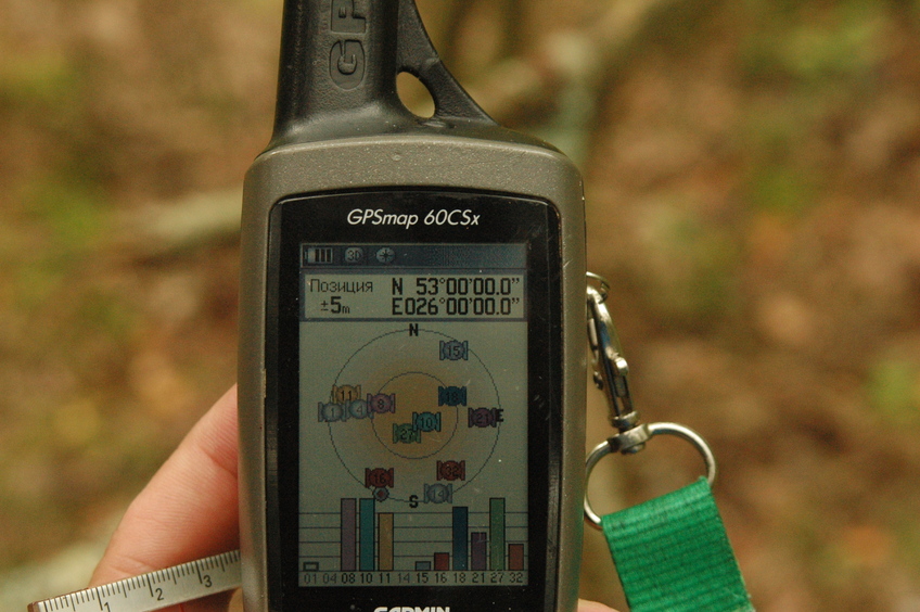 GPS reading