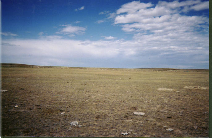 Looking north into Alberta, Canada