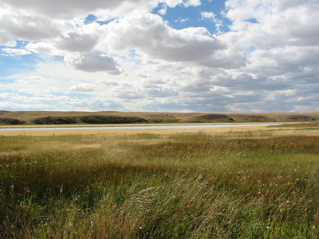 Looking west from Confluence