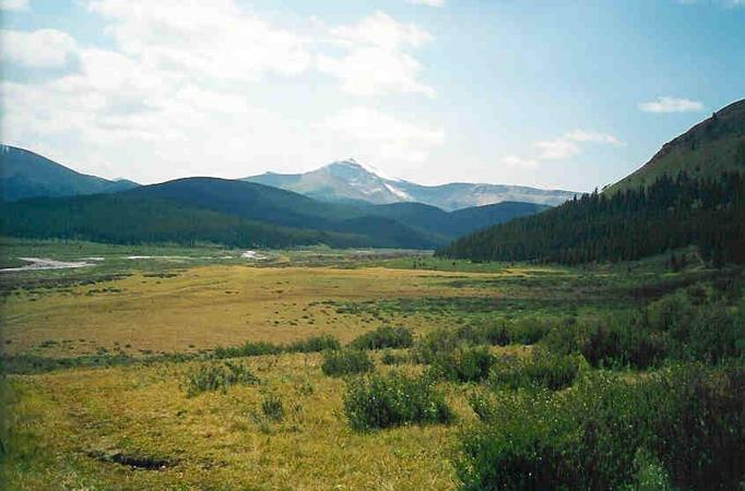 The Ram River Valley, 4 km east of the Confluence Point