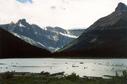 #5: The lowest lake in the valley, Arctomys Peak (L) and Mount Lyell (C)