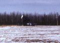 #4: An oil well, at the north end of the hay field.