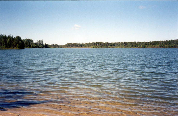 Mile Seven Lake, a boyhood trout fishing lake
